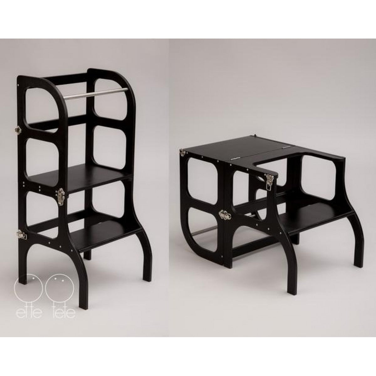 Torre de aprendizaje Ette tete convertible en pupitre