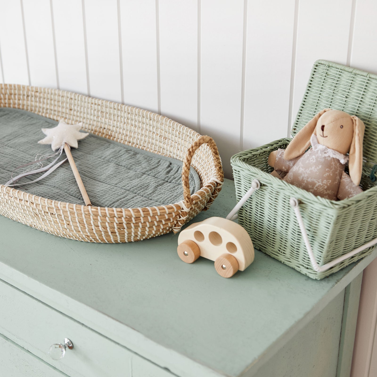 Cesta cambiador Reva Natural de Olli Ella