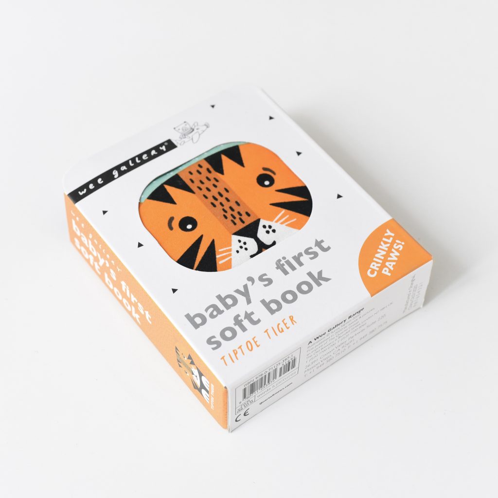 Libro blando de algodón - Tigre Wee Gallery